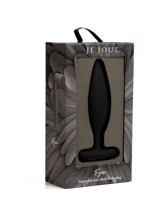 JE JOUE - EGON PLUG ANAL VIBRADOR NEGRO
