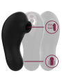 RITHUAL - SHUSHU PRO POCKET ESTIMULADOR CLITORIS 2 POTENTES MOTORES AZABACHE