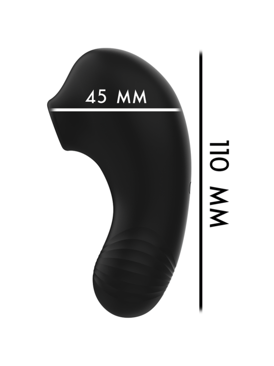 RITHUAL - SHUSHU PRO POCKET ESTIMULADOR CLITORIS 2 POTENTES MOTORES AZABACHE