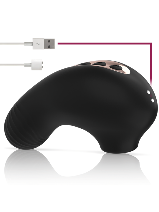 RITHUAL - SHUSHU PRO POCKET ESTIMULADOR CLITORIS 2 POTENTES MOTORES AZABACHE