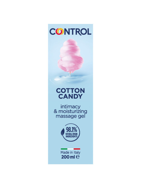 CONTROL - MASAJE GEL 3 EN 1 ALGODÓN DE AZÚCAR 200 ML