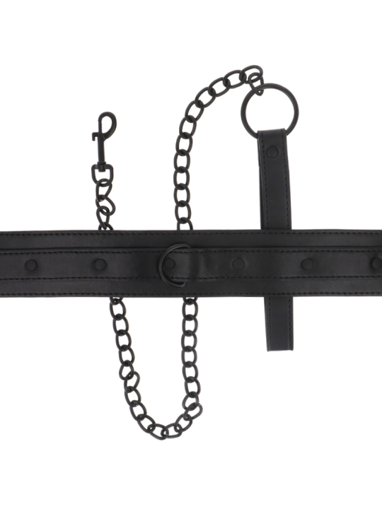INTENSE - FETISH COLLAR DE CUERO VEGANO