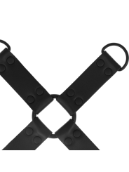 INTENSE - FETISH ENGANCHE MÚLTIPLE PARA MANOS Y PIES DE CUERO VEGANO