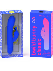 B SWISH - BWILD BUNNY INFINITE CLASSIC VIBRADOR RECARGABLE SILICONA AZUL