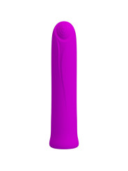 PRETTY LOVE - CURTIS MINI VIBRADOR SUPER POWER 12 VIBRACIONES SILICONA VIOLETA