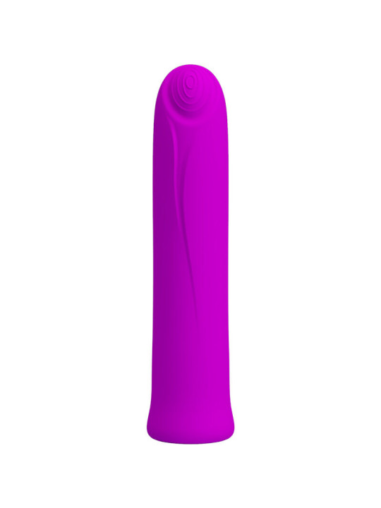 PRETTY LOVE - CURTIS MINI VIBRADOR SUPER POWER 12 VIBRACIONES SILICONA VIOLETA