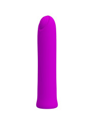 PRETTY LOVE - CURTIS MINI VIBRADOR SUPER POWER 12 VIBRACIONES SILICONA VIOLETA