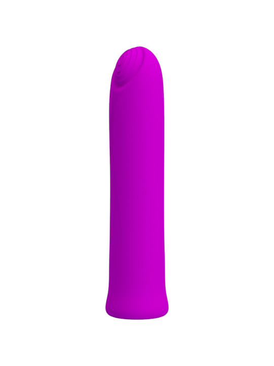 PRETTY LOVE - CURTIS MINI VIBRADOR SUPER POWER 12 VIBRACIONES SILICONA VIOLETA