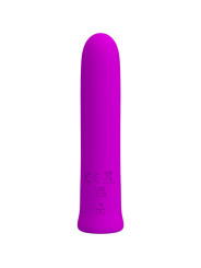 PRETTY LOVE - CURTIS MINI VIBRADOR SUPER POWER 12 VIBRACIONES SILICONA VIOLETA