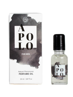 SECRETPLAY - APOLO PERFUME EN ACEITE FEROMONAS HOMBRE 20 ML