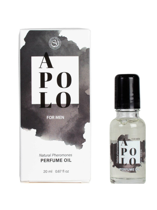 SECRETPLAY - APOLO PERFUME EN ACEITE FEROMONAS HOMBRE 20 ML