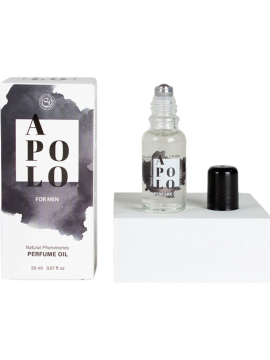 SECRETPLAY - APOLO PERFUME EN ACEITE FEROMONAS HOMBRE 20 ML