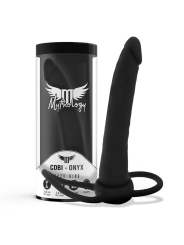 MYTHOLOGY - COBI ONYX ACCOMODATOR ARNÉS PARA DOBLE PENETRACIÓN SILICONA