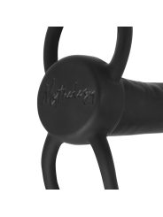 MYTHOLOGY - COBI ONYX ACCOMODATOR ARNÉS PARA DOBLE PENETRACIÓN SILICONA