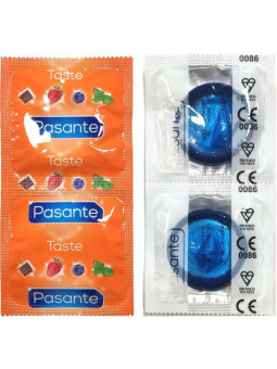 PASANTE - PRESERVATIVO SABOR ARANDANO BOLSA 144 UNIDADES