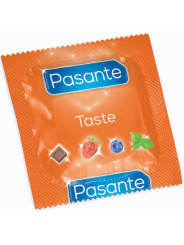 PASANTE - PRESERVATIVO SABOR ARANDANO BOLSA 144 UNIDADES