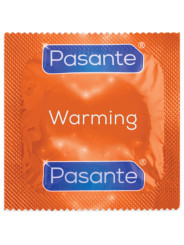 PASANTE - PRESERVATIVO EFECTO CALOR BOLSA 144 UNIDADES