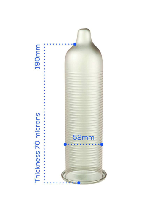 PASANTE - PRESERVATIVO EFECTO CALOR BOLSA 144 UNIDADES