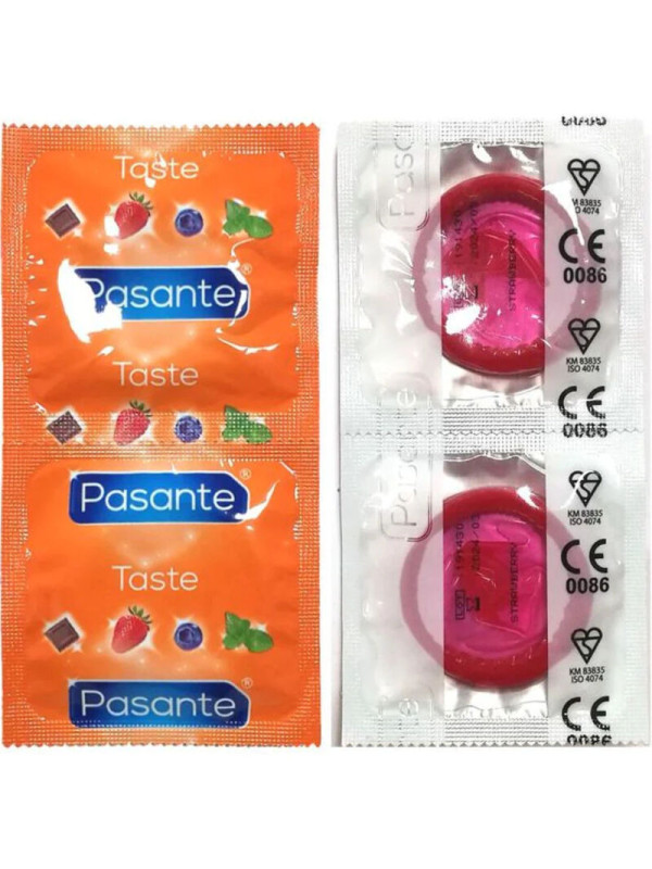 PASANTE - PRESERVATIVO SABOR FRESA BOLSA 144 UNIDADES