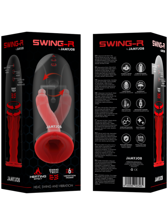 JAMYJOB - SWING-R MASTURBADOR DE CALOR, OSCILACIÓN Y VIBRACIÓN