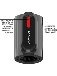 Jamyjob Vortex: masturbador automático con empuje y giro