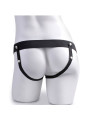 FETISH FANTASY SERIES - ARNÉS AJUSTABLE CONTROL REMOTO PENE REALÍSTICO CON TESTÍCULOS RECARGABLE Y VIBRADOR 15 CM