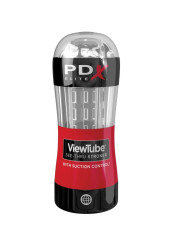 PDX ELITE - MASTURBADOR STROKER VIEWTUBE CONTROL SUCCIONADOR TRANSPARENTE