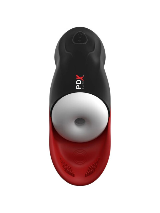 PDX ELITE - MASTURBADOR STROKER FAP-O-MATIC PRO CON BASE PARA TESTÍCULOS