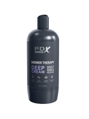 PDX PLUS - MASTURBADOR STROKER DISEÑO DISCRETO DE BOTE CHAMPU DEEP CREAM