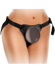 KING COCK - ELITE KIT ARNES AJUSTABLE DELUXE ANILLO CON TESTICULOS & DILDO 20.3 CM