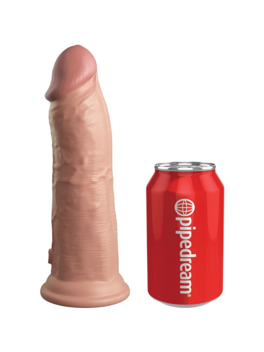 KING COCK - ELITE KIT ARNES AJUSTABLE DELUXE ANILLO CON TESTICULOS & DILDO 20.3 CM