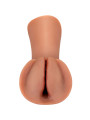 FETISH FANTASY EXTREME - MASTURBADOR MASCULINO SILICONA SLIPPERY SLIT CARAMELO