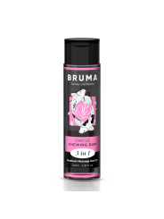 BRUMA - ACEITE DE MASAJE PREMIUM EFECTO CALOR SABOR CHICLE 3 EN 1 - 100 ML