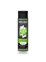 BRUMA - ACEITE DE MASAJE PREMIUM EFECTO CALOR SABOR SANDÍA 3 EN 1 - 100 ML