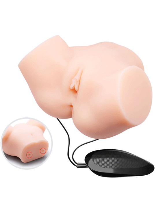CRAZY BULL - VAGINA Y ANO REALÍSTICOS VIBRADOR SAMANTHA