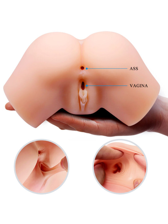 CRAZY BULL - VAGINA Y ANO REALÍSTICOS VIBRADOR SAMANTHA