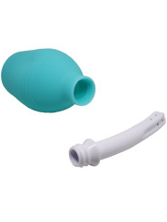 MR PLAY - PERA ANAL DUCHA DE GOMA AZUL