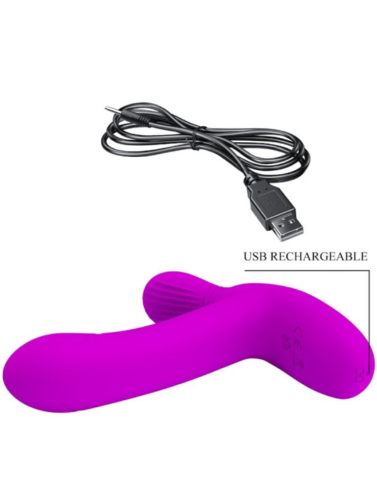 PRETTY LOVE - GERI MASAJEADOR CLITORIS CONTROL REMOTO ROSA