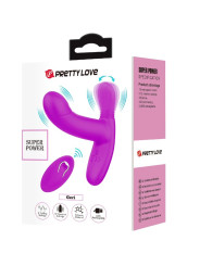 PRETTY LOVE - GERI MASAJEADOR CLITORIS CONTROL REMOTO ROSA