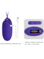 PRETTY LOVE - BERGER YOUTH HUEVO VIBRADOR CONTROL REMOTO VIOLETA