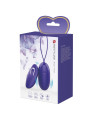 PRETTY LOVE - BERGER YOUTH HUEVO VIBRADOR CONTROL REMOTO VIOLETA