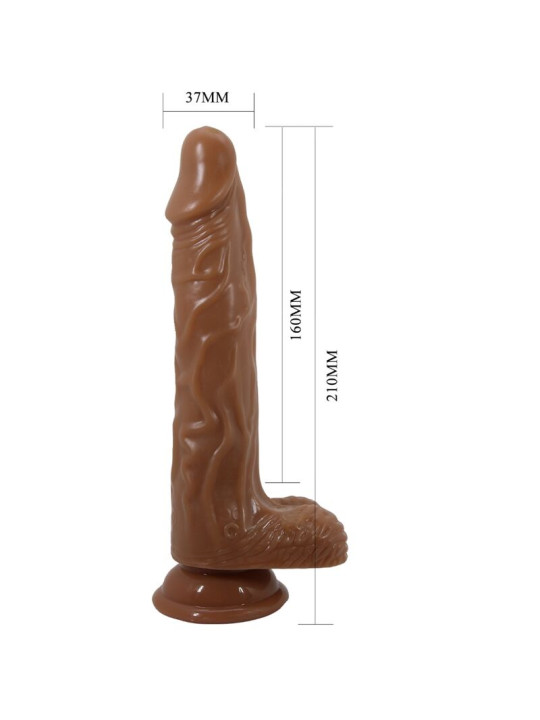 BAILE - BODACH VIBRADOR REALISTA CON VENTOSA CONTROL REMOTO