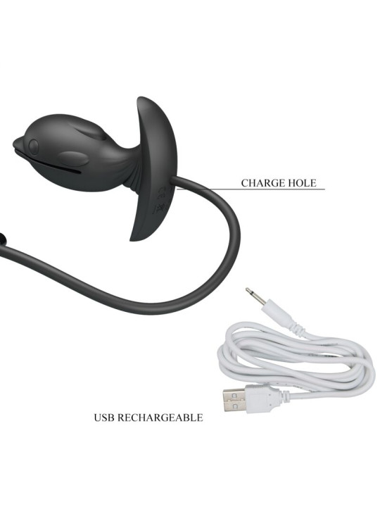 PRETTY LOVE - PLUG ANAL DELFIN INFLABLE & RECARGABLE