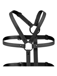 FETISH SUBMISSIVE BONDAGE - ARNÉS AJUSTABLE TORSO Y BRAZOS