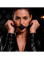 FETISH SUBMISSIVE BONDAGE - MORDAZA DE BOLA DE SILICONA TRANSPIRABLE