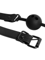 FETISH SUBMISSIVE BONDAGE - MORDAZA DE BOLA DE SILICONA TRANSPIRABLE