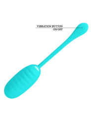 PRETTY LOVE - KIRK HUEVO VIBRADOR RECARGABLE VERDE CLARO