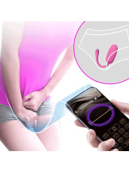 PRETTY LOVE - CATALINA HUEVO VIBRADOR RECARGABLE ROSA APP GRATUITA