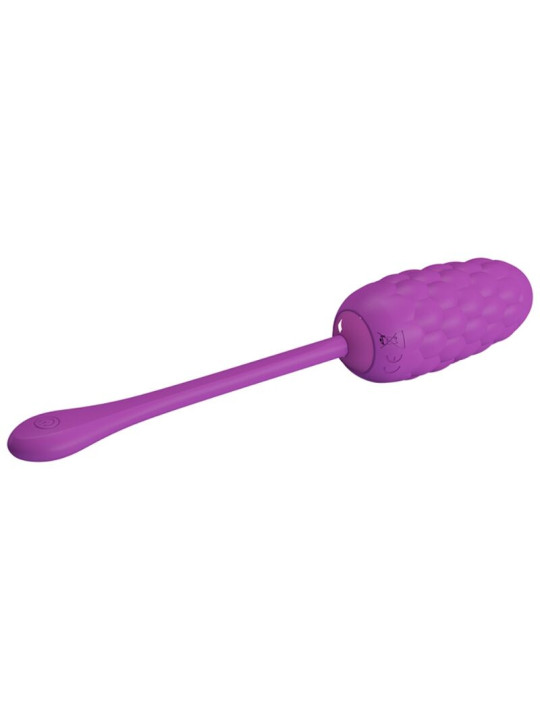 PRETTY LOVE - HUEVO VIBRADOR CON TEXTURA MARINA RECARGABLE