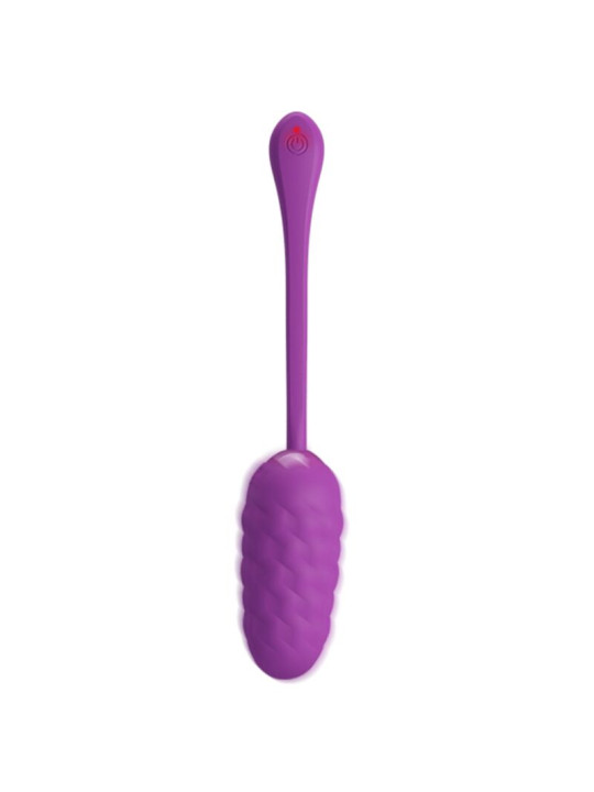 PRETTY LOVE - HUEVO VIBRADOR CON TEXTURA MARINA RECARGABLE